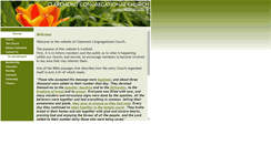 Desktop Screenshot of claremontcongregational.org.za